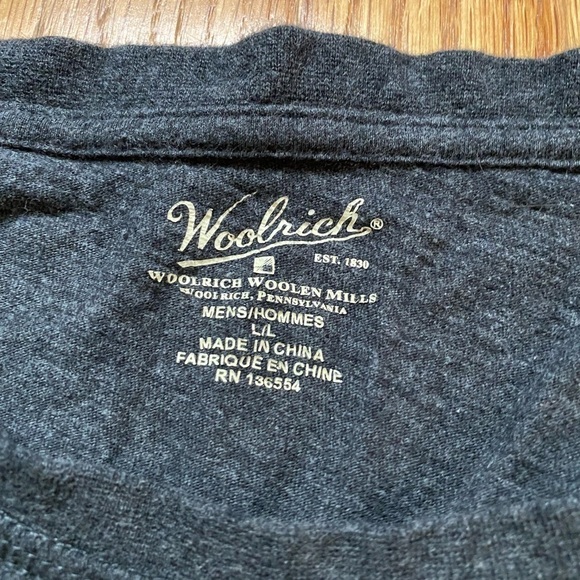 Men's Woolrich Sleep Shirt - Picture 4 of 4